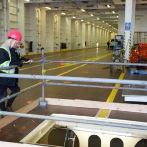 Main cardeck general cleaning Main cardeck general cleaning